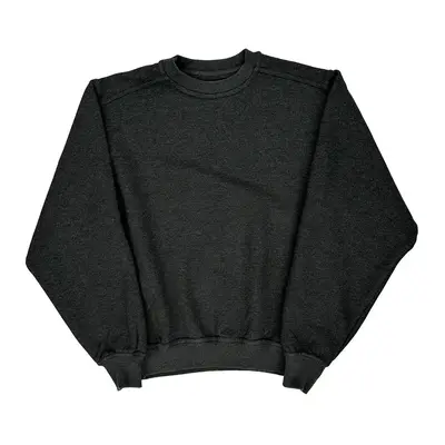 Russell Athletic Sweatshirt - Small Grey Cotton Blend