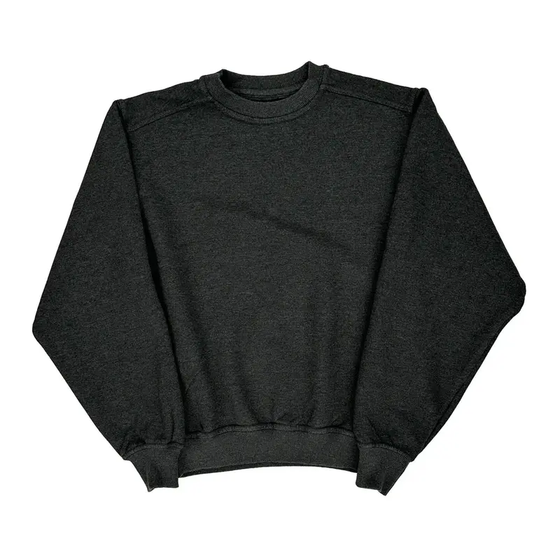 Russell Athletic Sweatshirt - Small Grey Cotton Blend