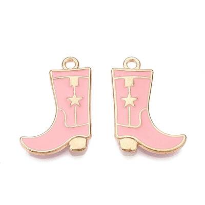 Rack Plating Alloy Enamel Pendants