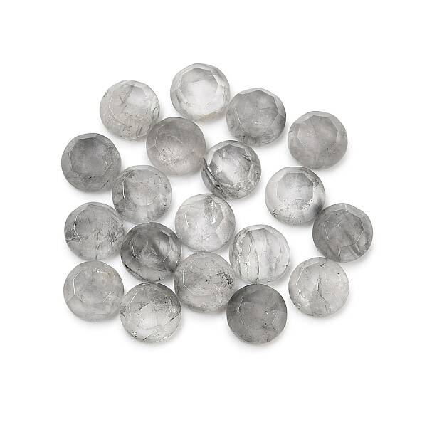 Natural Cloudy Quartz Cabochons