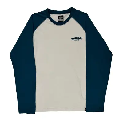 Dickies Long Sleeve T-Shirt - Medium Blue Cotton