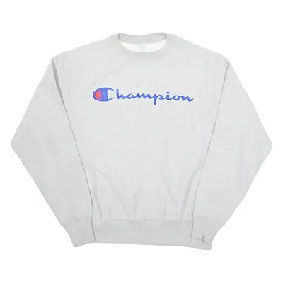 CHAMPION REVERSE WEAVE Mens Sweatshirt Grey M