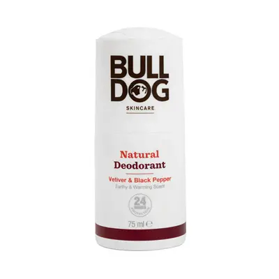 Bulldog Deodorante Roll-On Naturale Vetiver E Pepe Nero (Deodorante Naturale) 75 Ml