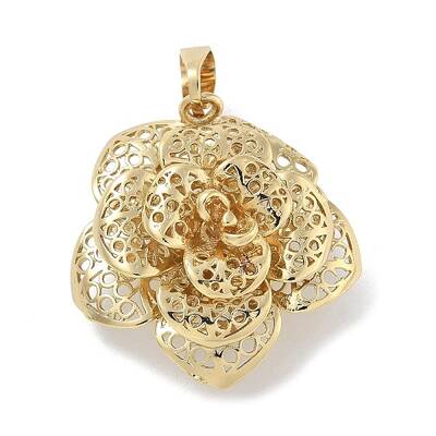 Rack Plating Brass Pendants