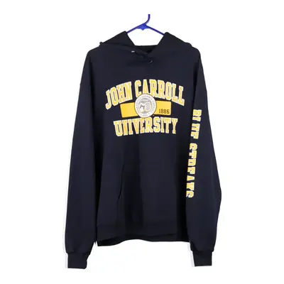 Champion Hoodie - XL Navy Cotton Blend