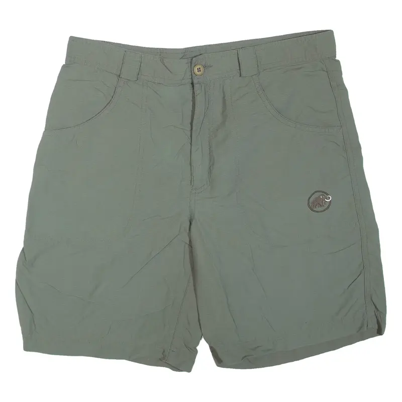MAMMUT Mens Casual Shorts Green M W32