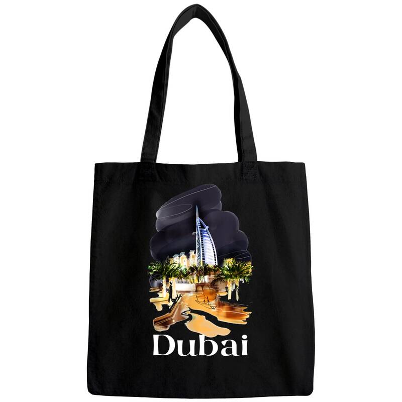 Dubai Uae Bags - Souvenir Painting City Of Dubai Shirt