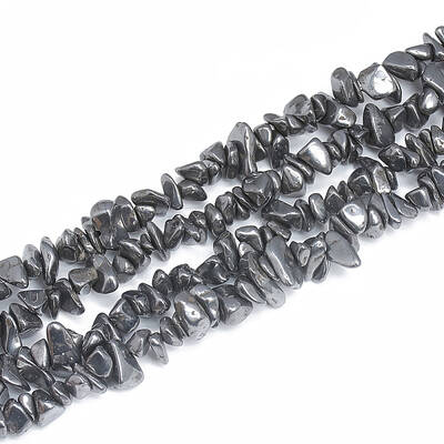 Non-magnetic Synthetic Hematite Beads Strands