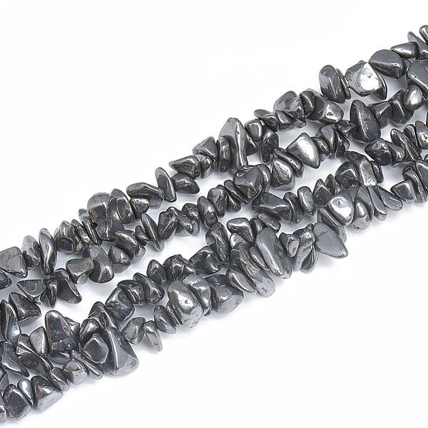 Non-magnetic Synthetic Hematite Beads Strands