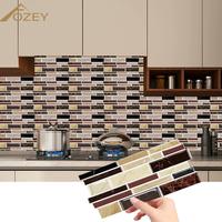 Aozey Marble Pattern Wall Sticker, 26 Pcs Backsplash Stick Tiles, Self-adhesive Wall Stickers, Peel & Stick Wall Decal, Kitch...