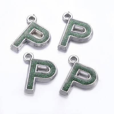 Glitter Acrylic Pendants