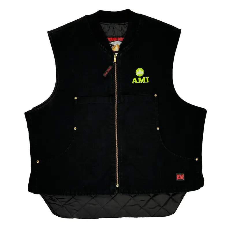 Tough Duck Gilet - 2XL Black Cotton Blend
