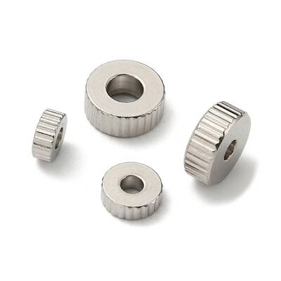 60Pcs 4 Style 201 Stainless Steel Beads