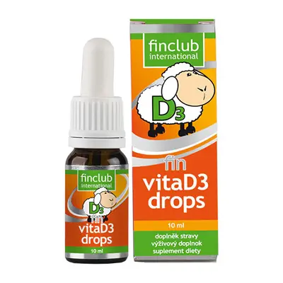 Finclub Fin VitaD3 Vitamin D3 Supplement 10 ml