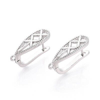 Brass Hoop Earring Findings