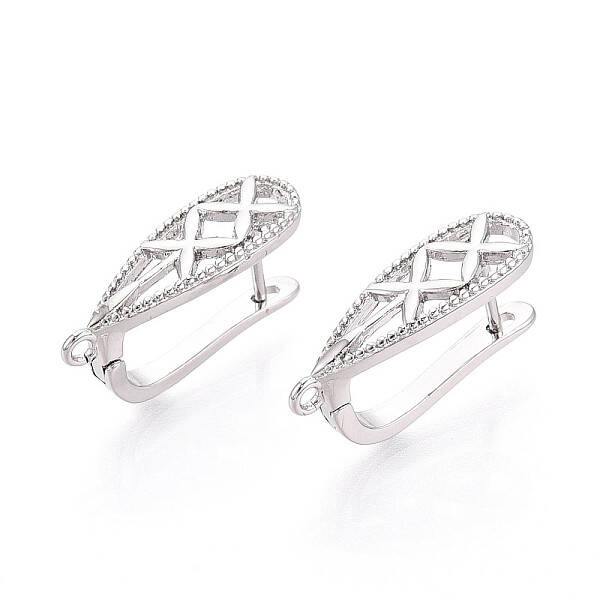 Brass Hoop Earring Findings