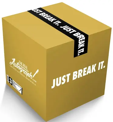 Pick Your Team Just Break It Gold Box (The Real Autograph)
