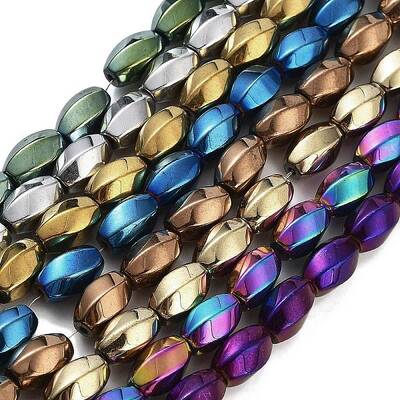 Synthetic Magnetic Hematite Beads Strands