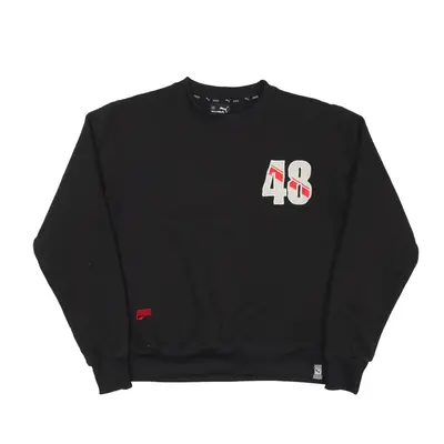 PUMA Sweatshirt Black Boys M