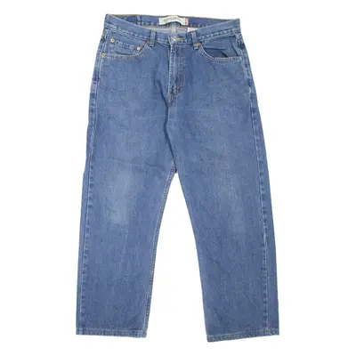 LEVI'S 505 Jeans Mens Blue Regular Straight W34 L27