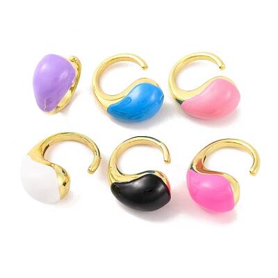 Brass Open Cuff Rings
