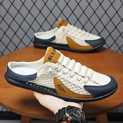 Local warehouse Men'S Fashionable Multifunctional One Foot Casual Shoes - Anti Slip And Durable Sports Sandals, Comfortable I...