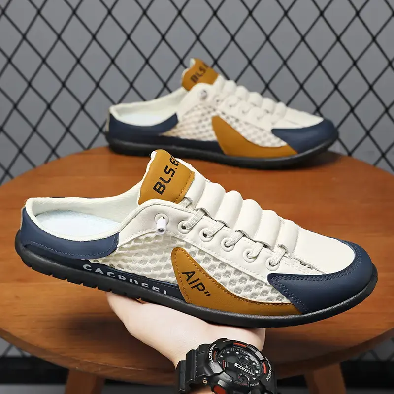 Local warehouse Men'S Fashionable Multifunctional One Foot Casual Shoes - Anti Slip And Durable Sports Sandals, Comfortable I...