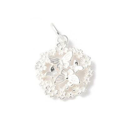 925 Sterling Silver 3D Pendants