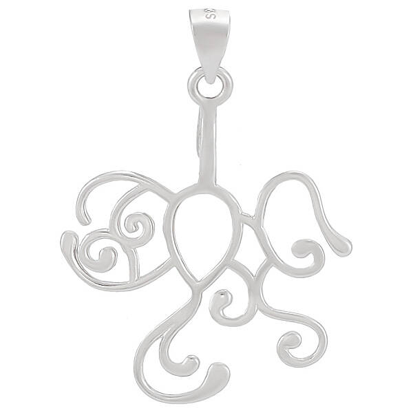 Anti-Tarnish 925 Sterling Silver Hollow Charm Cabochon Settings
