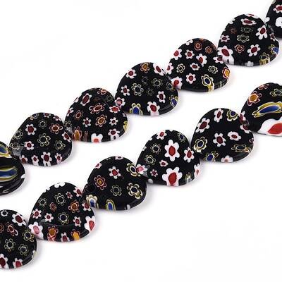 Handmade Millefiori Glass Beads Strands
