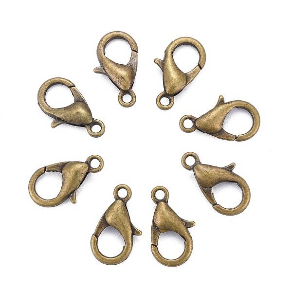Zinc Alloy Lobster Claw Clasps