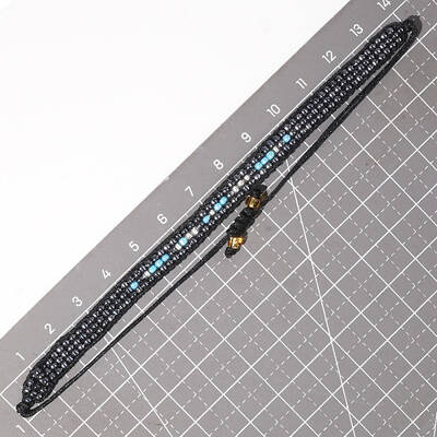 Minimalist Geometric Miyuki Braided Bead Bracelets