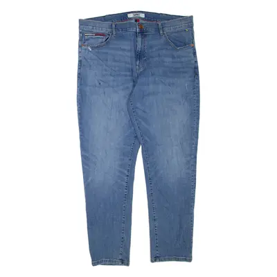 TOMMY JEANS Womens Jeans Blue Regular Tapered W40 L32