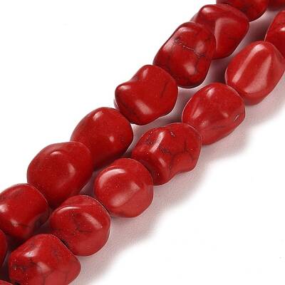 Synthetic Turquoise Beads Strands