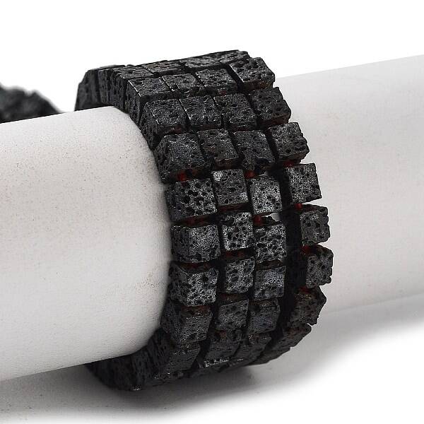Natural Lava Rock Beads Strands