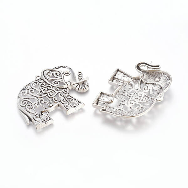 Tibetan Style Alloy Big Pendants