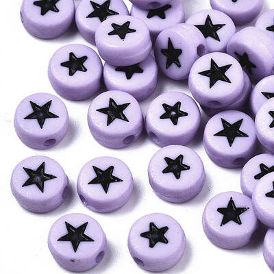 Opaque Acrylic Beads