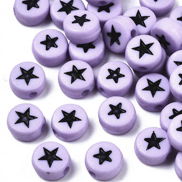 Opaque Acrylic Beads