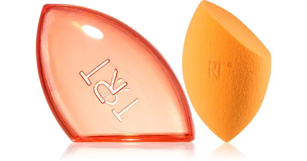 Miracle complexion sponge Real Techniques and travel case