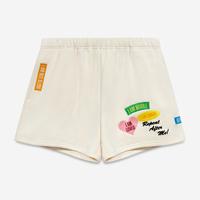 Repeat After Me Patchwork Shorts
