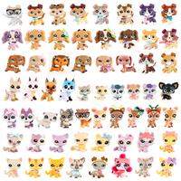 9 PC Miniature Cat Pack Dog Collie Great Dane Dachshund Cocker Spaniel Mini Pet Toys Sets Animal Figures Collection compitabl...