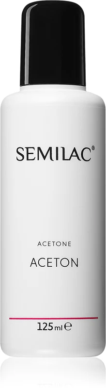 Semilac Liquids pure acetone for removing gel polish 125 ml