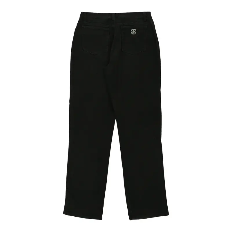 Moschino Jeans Trousers - 30W UK 10 Black Cotton | Size: UK 10