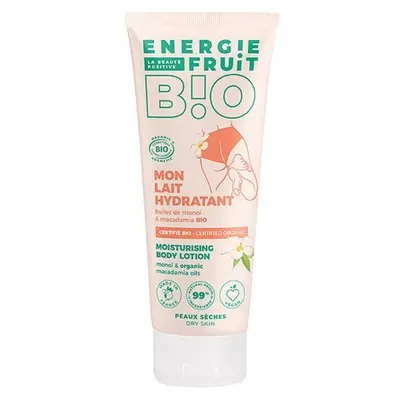 Energy Fruit Certified Organic Body Milk Monoi Oils & Macadamia 200ml