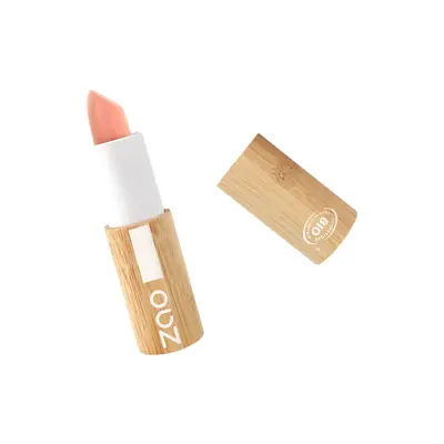 Zao Make Up Cocoon Lipstick, 415 Nude Peach (3.50 G)