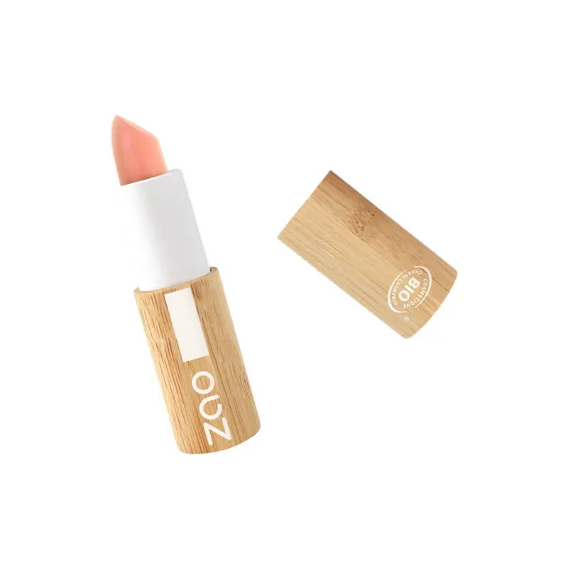 Zao Make Up Cocoon Lipstick, 415 Nude Peach (3.50 G)