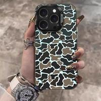Camo Vintage Sitka Camouflage Black ShockprootPhone Case For iPhone 7 8 X Xsmax 11 12 13 14 1516 Pro Max Plus,Anti-fall mobil...