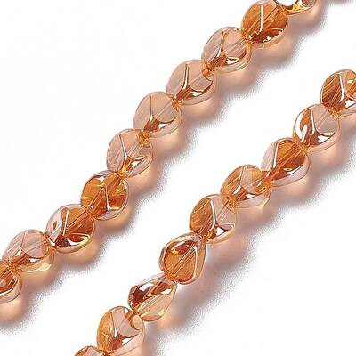 Electroplate Glass Beads Strands