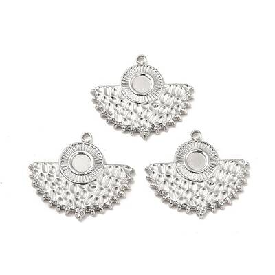 Non-Tarnish 304 Stainless Steel Pendant Cabochon Settings