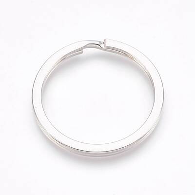 Alloy Split Key Rings